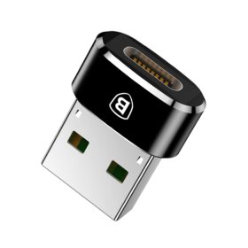 Baseus converter USB Type-C to USB Adapter Connector black