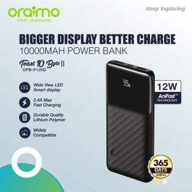 Oraimo OPB-P120D Dual Output Fast PD Powerbank