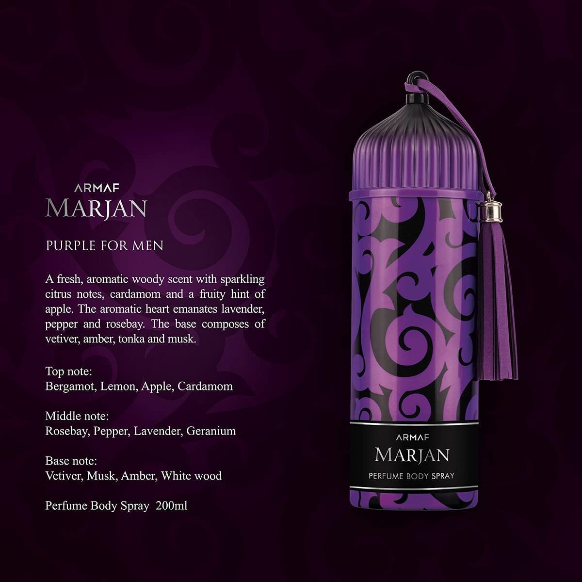 Marjan body online spray