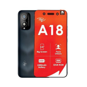 ITEL A18 (A512W) 32GB ROM + 1GB RAM, 2400mAh, Android 11, 3G