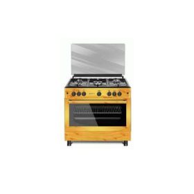 Maxi Wooden Gas Cooker 60 by 90cm, 5 Gas Burners