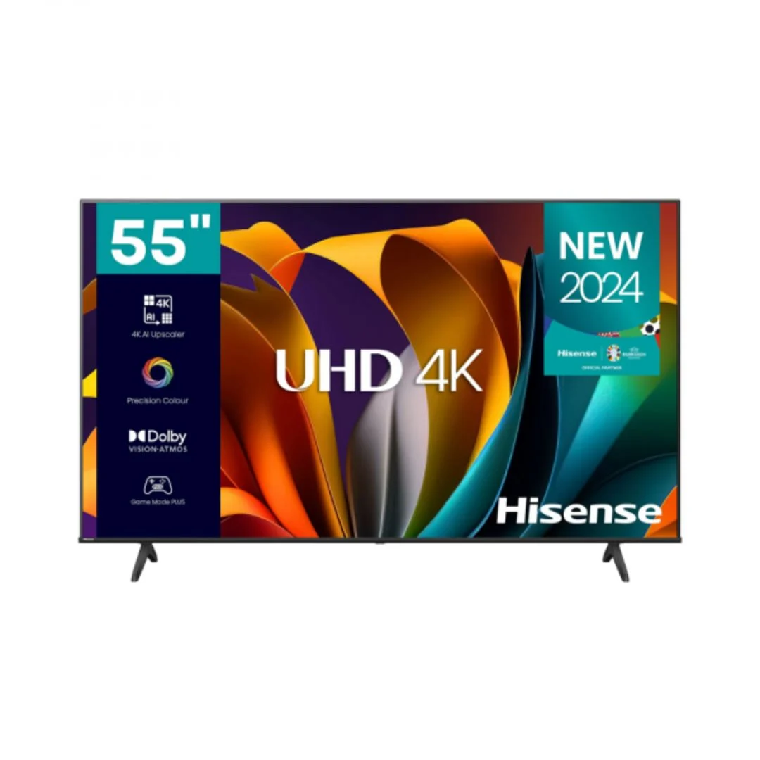 Hisense 55 A6N Uhd Smart 4k Tv + Free Wall Bracket (one year warranty)