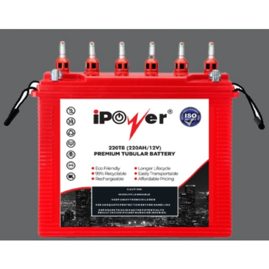 iPower Ipower Tubular Batteries 220ah/12v (znx-item-004086)