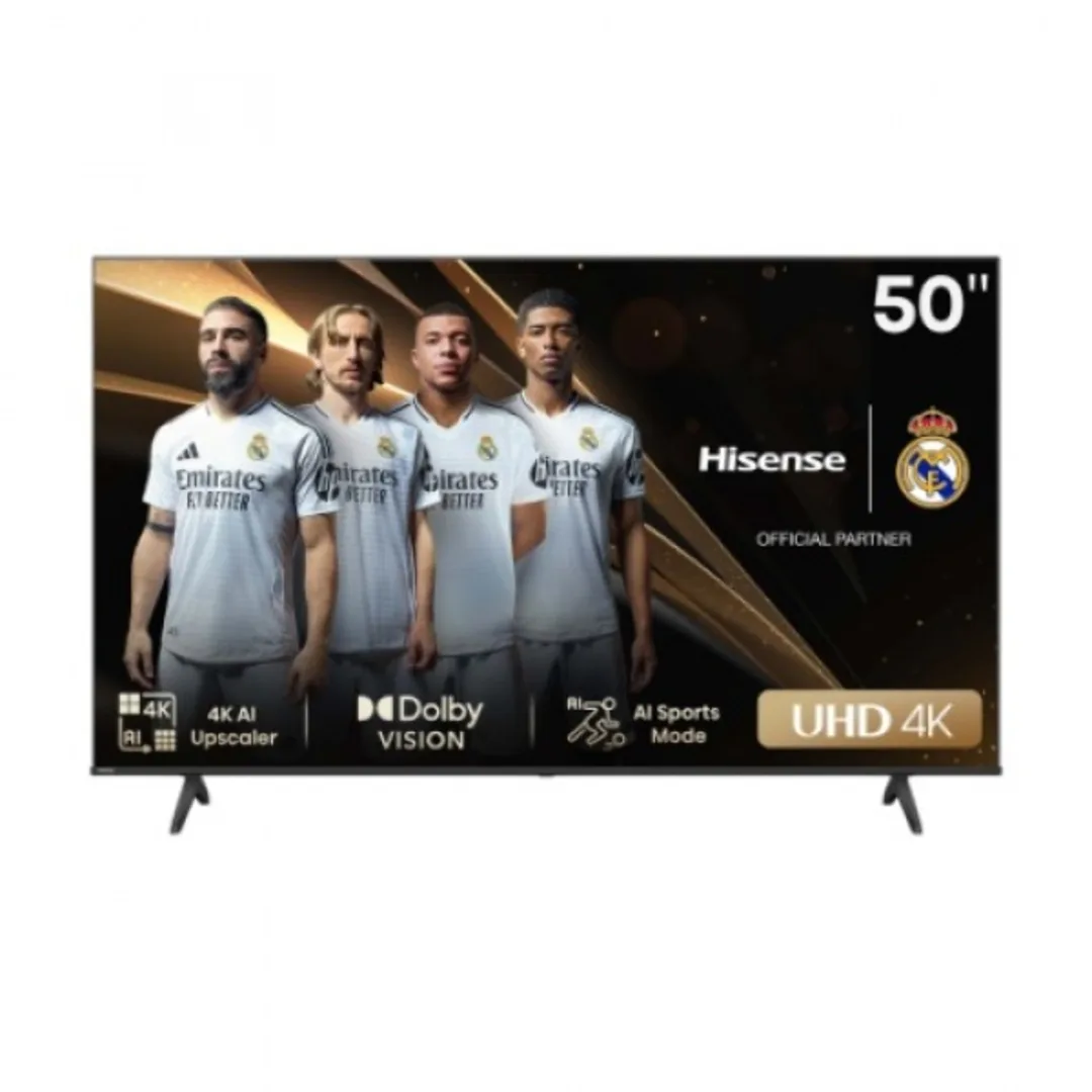 Hisense 50″ Uhd 4k Smart Tv,3hdmi,2usb,1av,free Wallbracket,dolby Vision Hdr,bt,game Mode Tv 50a6n