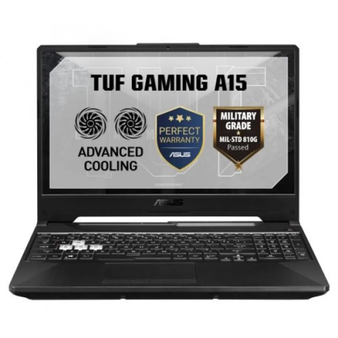 Asus Tuf Gaming Laptop A15/Amd R7-7445hs – 16GB RAM – 512GB SSD – NV Rtx 3050 4gb – Win11 – 15.6″ – Black