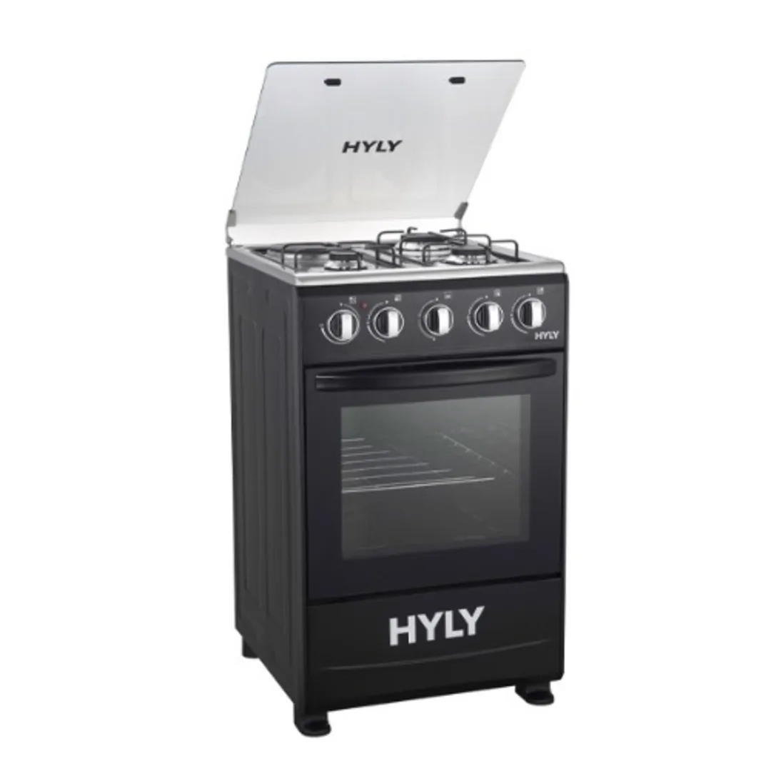 Hyly Gas Cooker 4 Burner (1big,2medium,1small) HYG5087